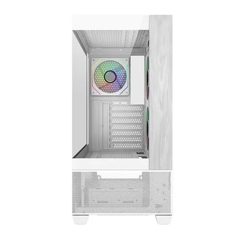 Cooler Master Elite 690 Wood White ARGB ATX Mid Tower Case